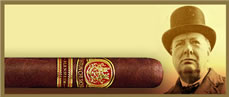 Winston Churcill and Cigar